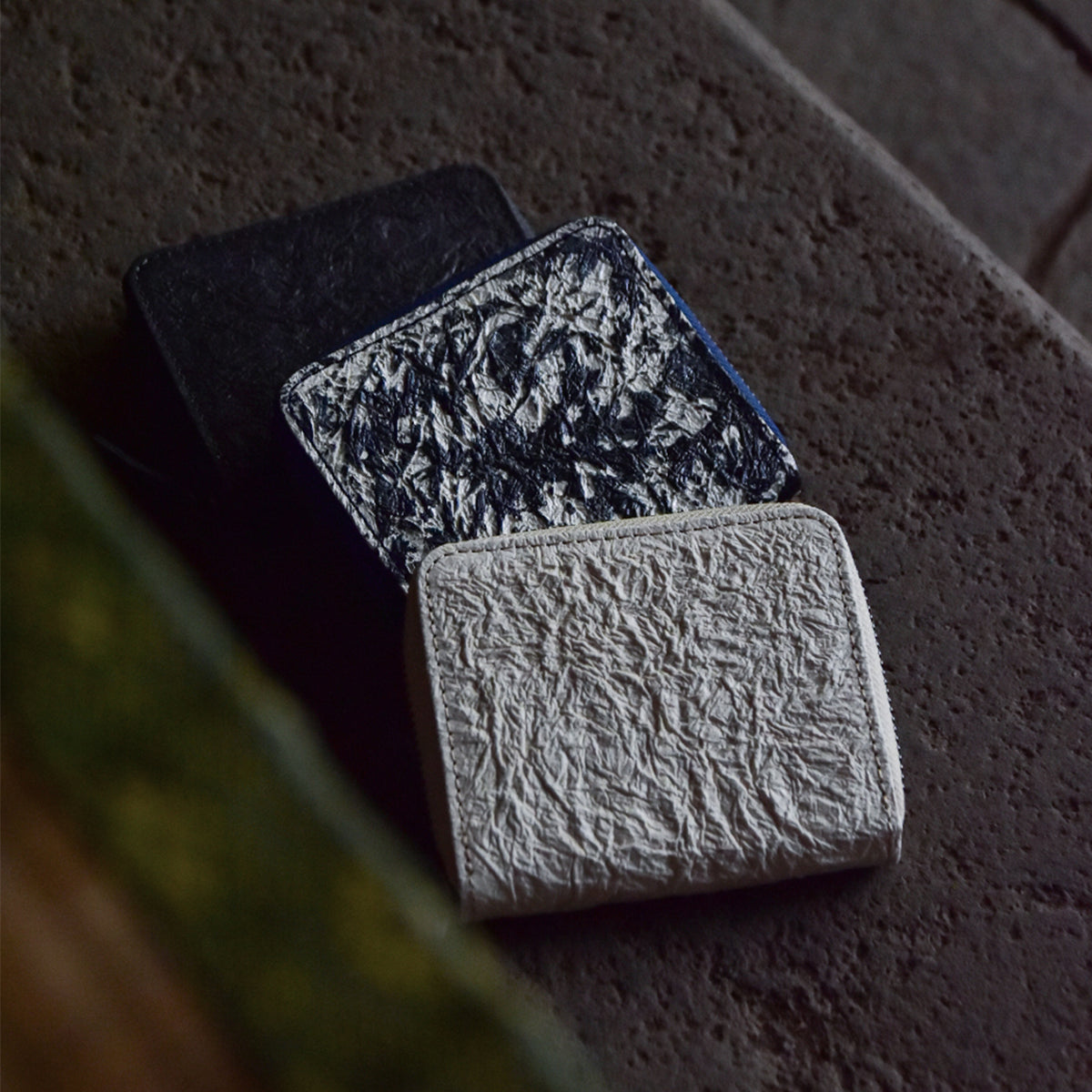 【WASHI】MINI ROUND ZIP WALLET / ミニラウンドジップウォレット
