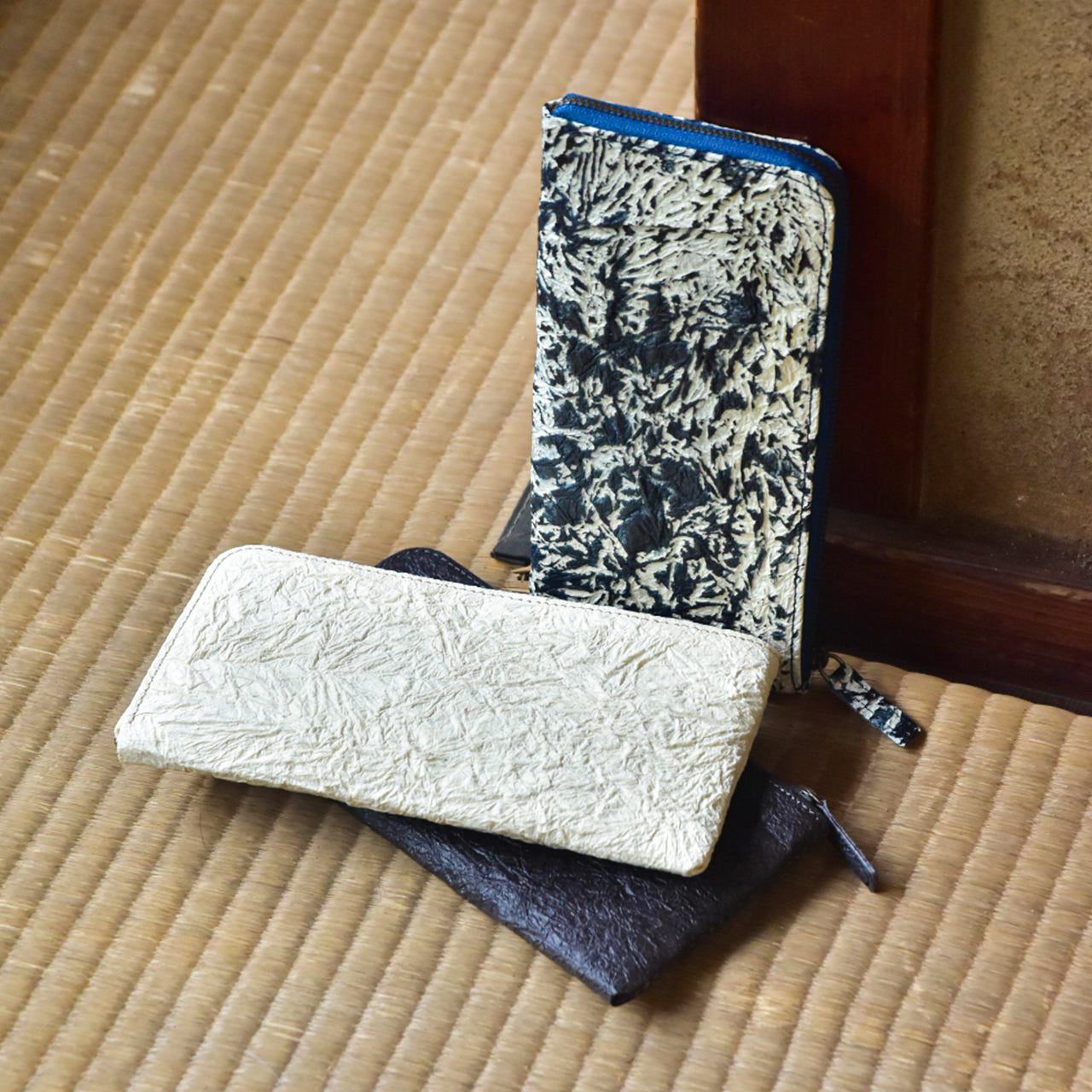 【WASHI】HALF ZIP WALLET LARGE / ハーフジップウォレットラージ