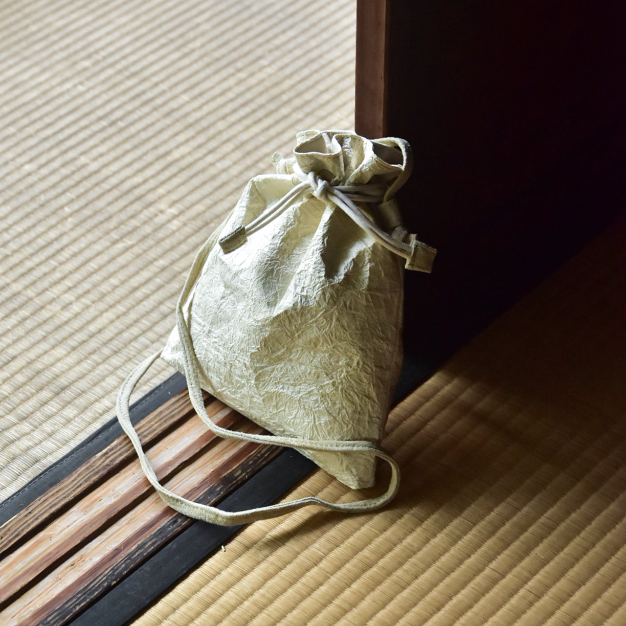 【WASHI】KINCHAKU SHOULDER / 巾着ショルダー