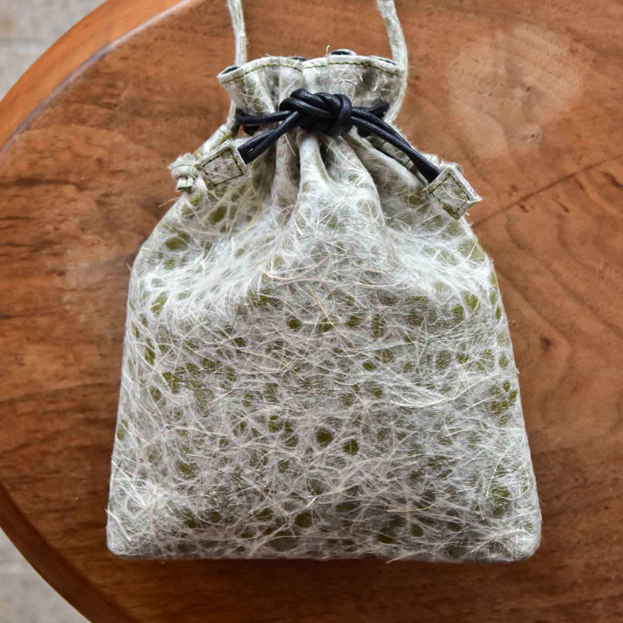 【ASARAKUSUI】KINCHAKU SHOULDER / 巾着ショルダー