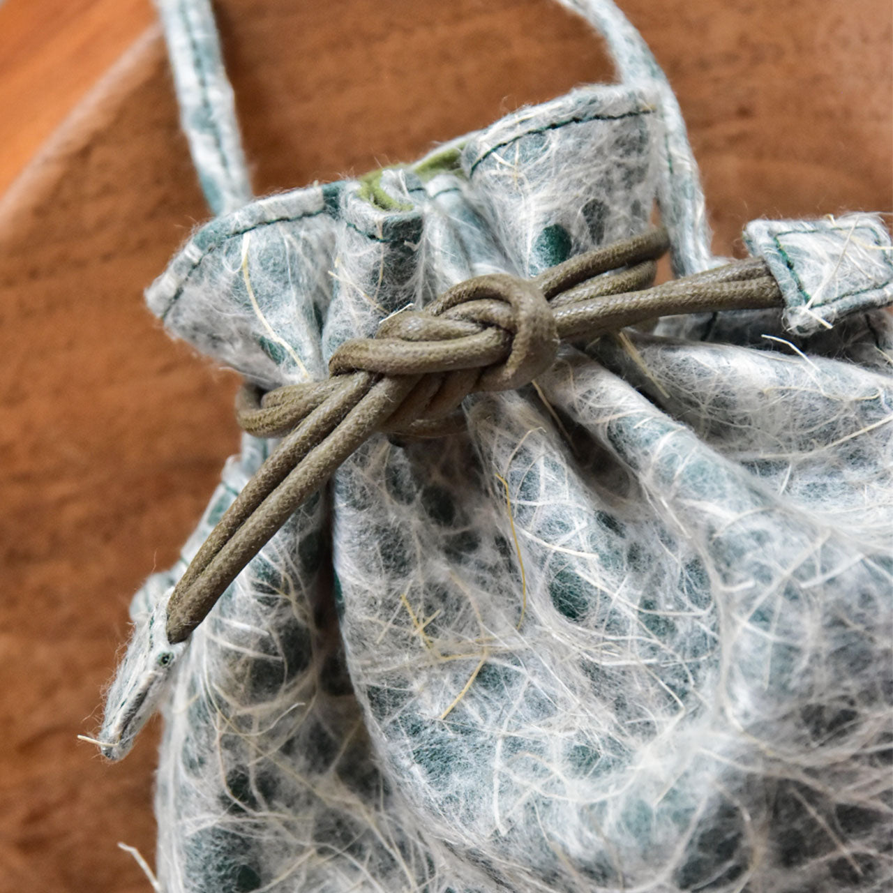 【ASARAKUSUI】KINCHAKU SHOULDER / 巾着ショルダー