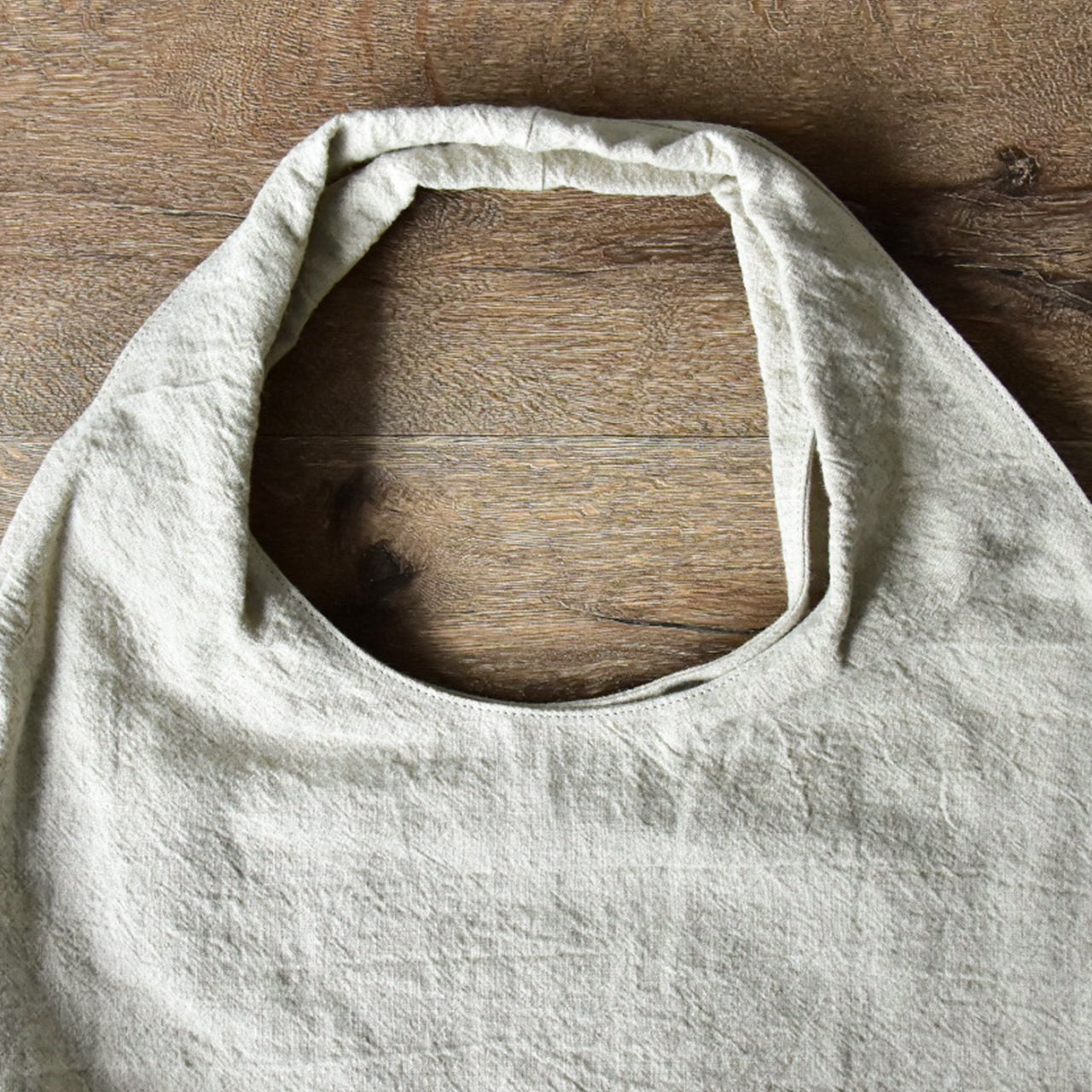 【HYBRID LINEN】CIRCLE TOTE M / サークルトート M