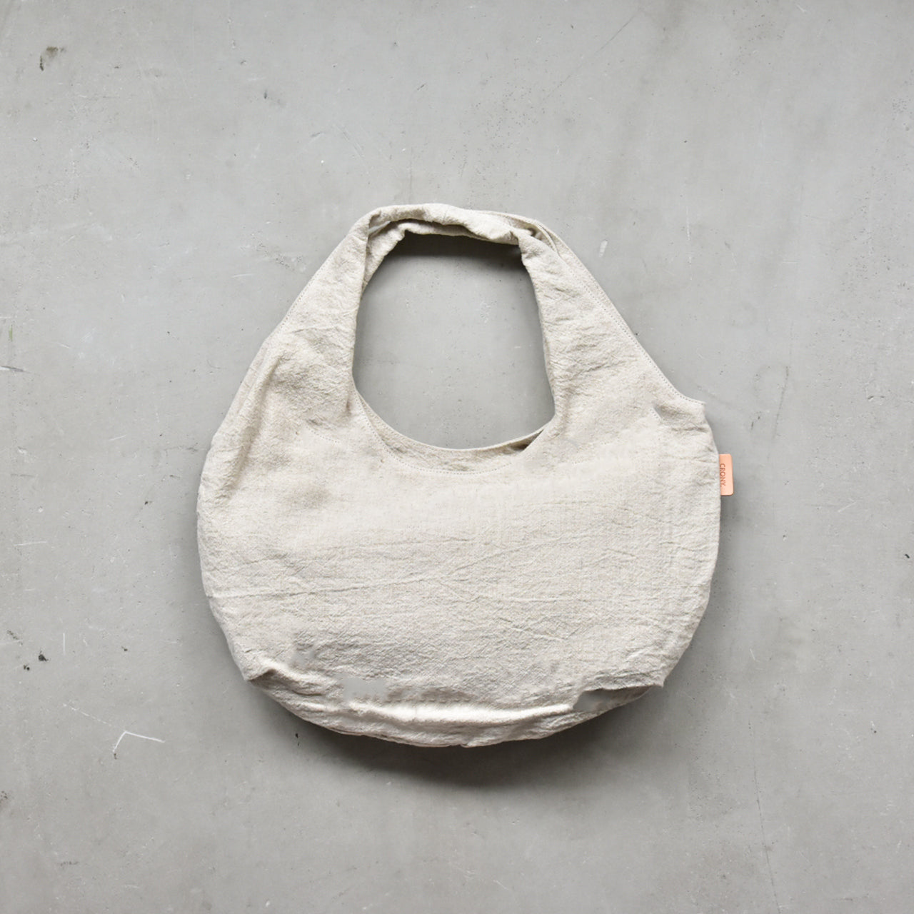 【HYBRID LINEN】CIRCLE TOTE M / サークルトート M