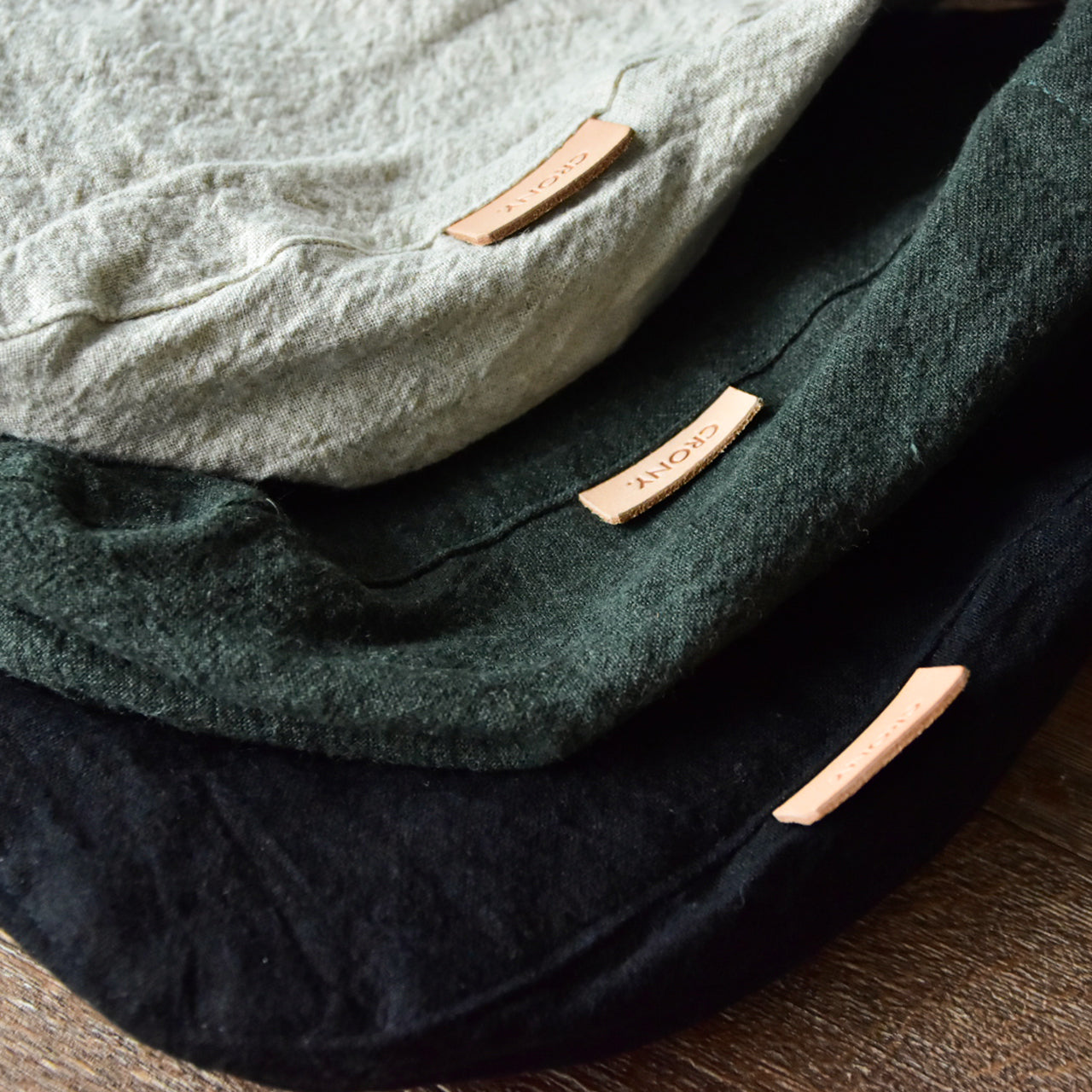 【HYBRID LINEN】FLAP SHOULDER S / フラップショルダー S