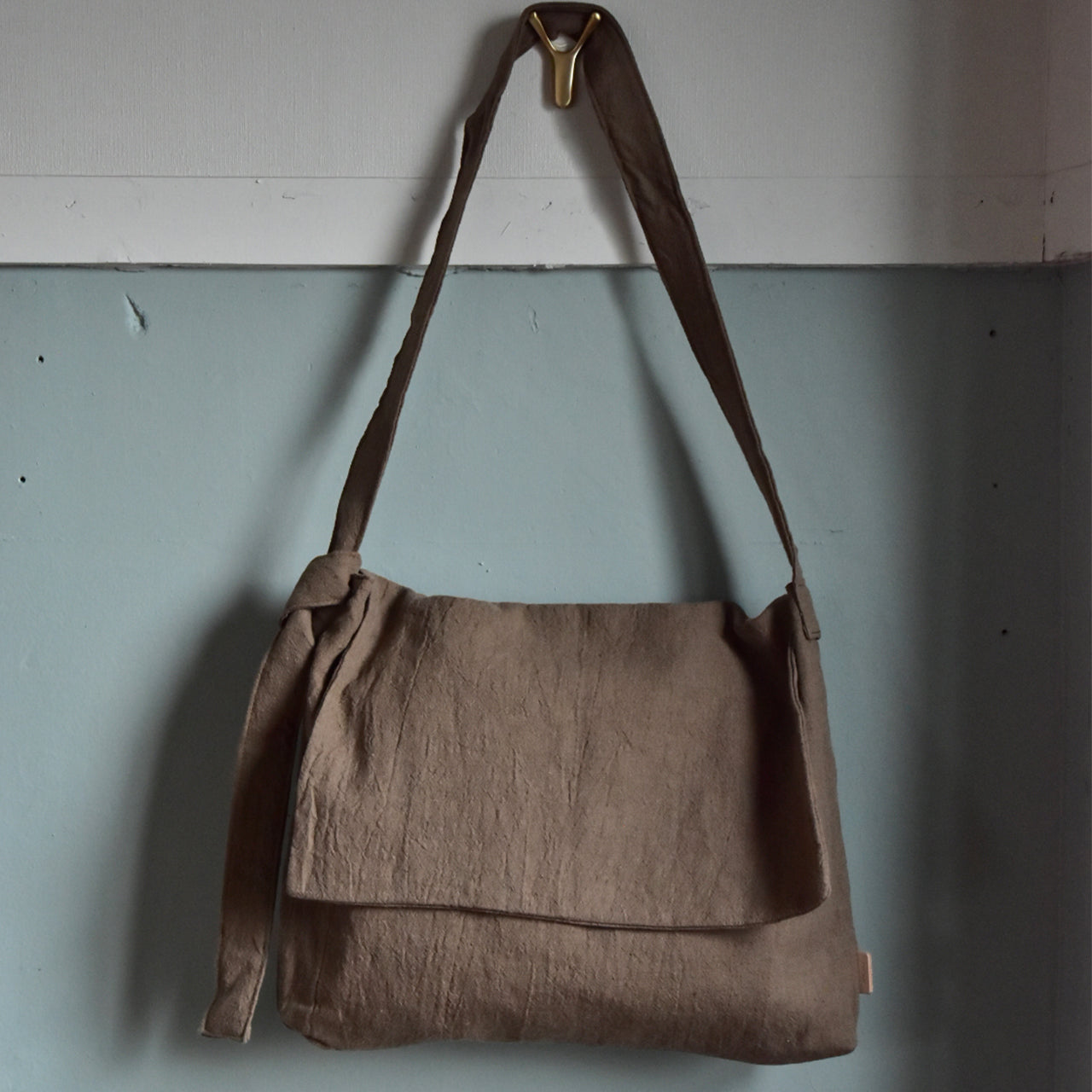 【HYBRID LINEN】Flap Shoulder L / フラップショルダー L