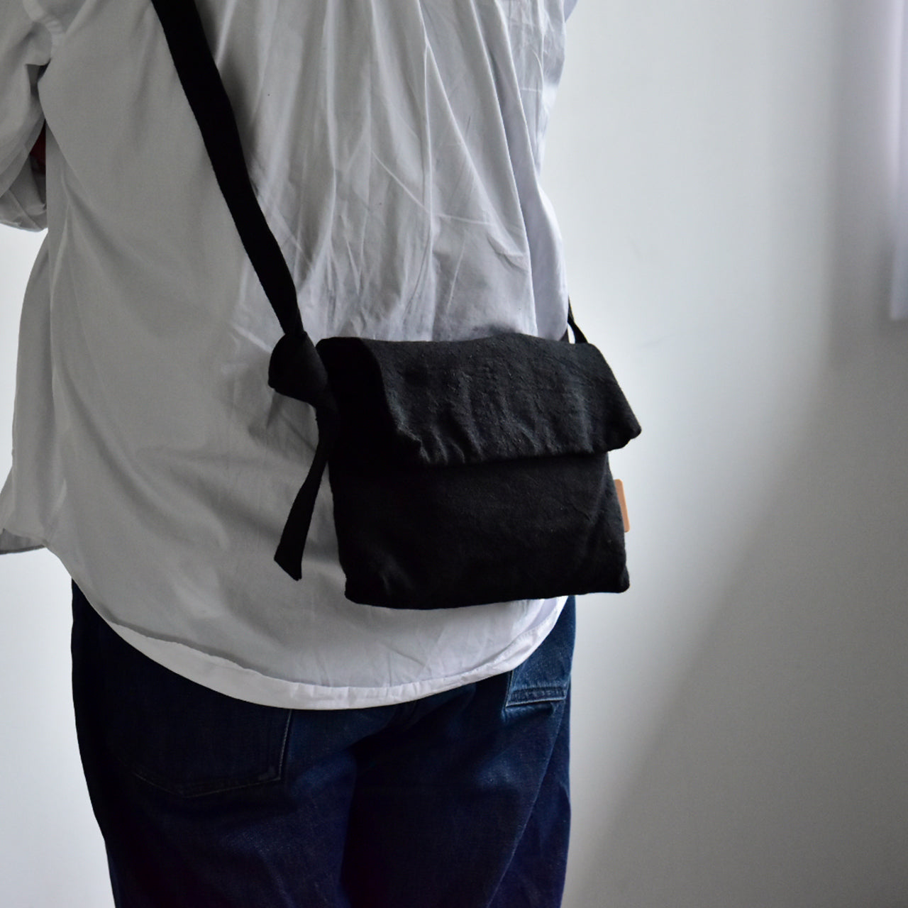 【HYBRID LINEN】FLAP SHOULDER S / フラップショルダー S