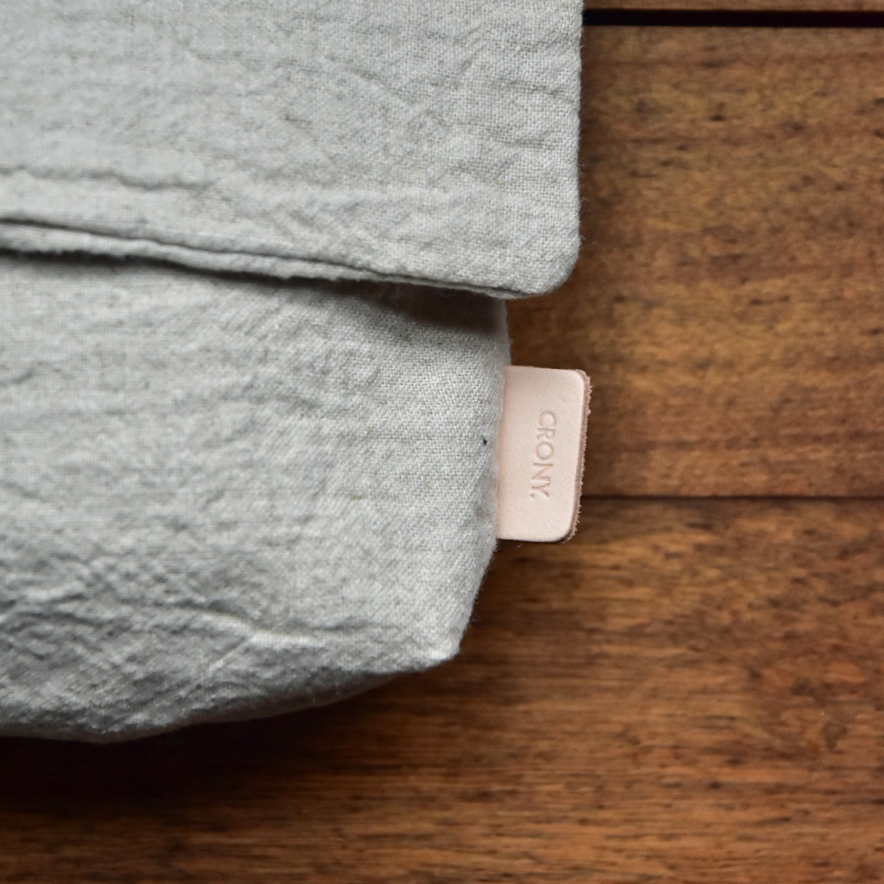 【HYBRID LINEN】Flap Shoulder M / フラップショルダー M
