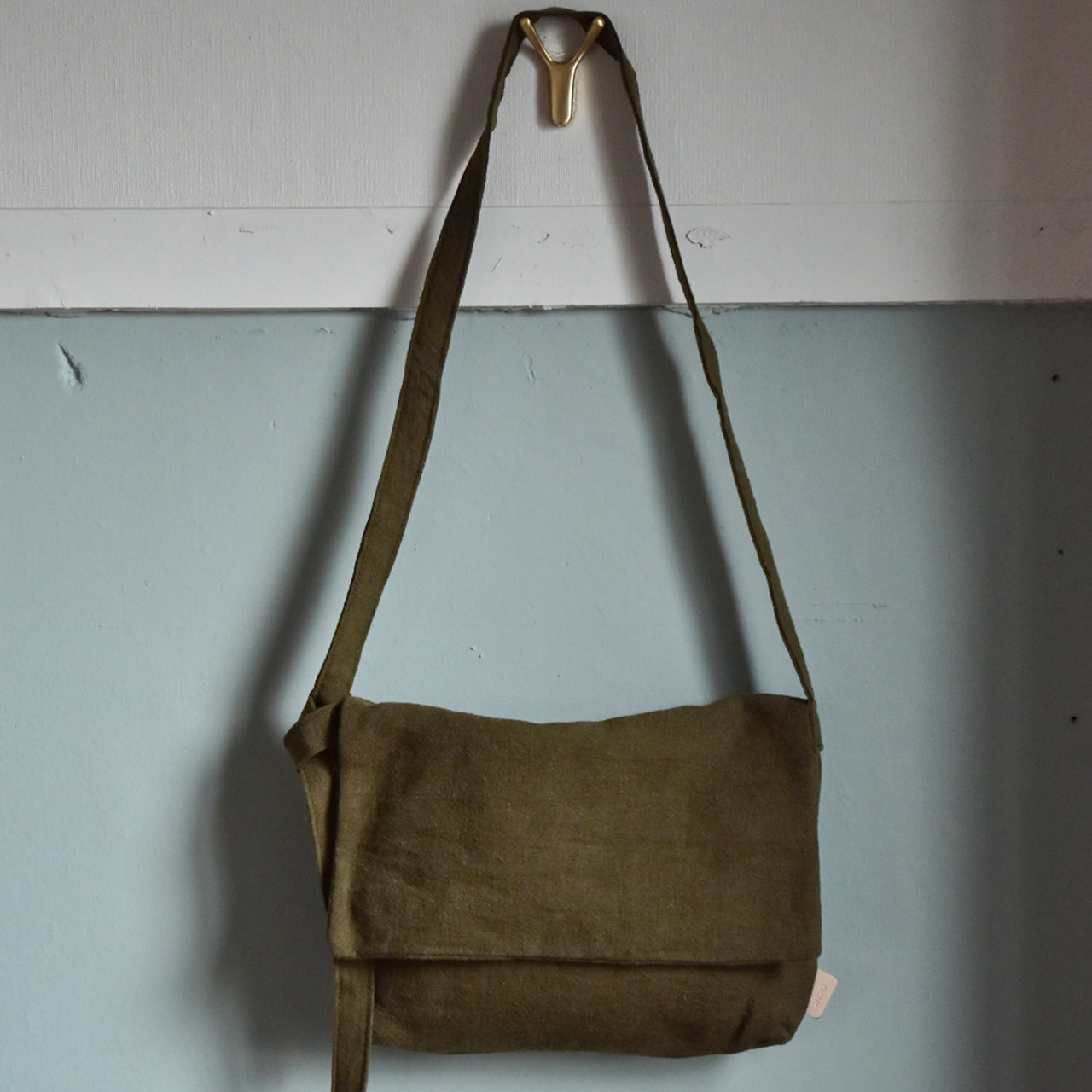 【HYBRID LINEN】Flap Shoulder M / フラップショルダー M