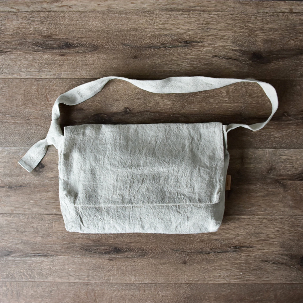 【HYBRID LINEN】 FLAP SHOULDER M / フラップショルダー M