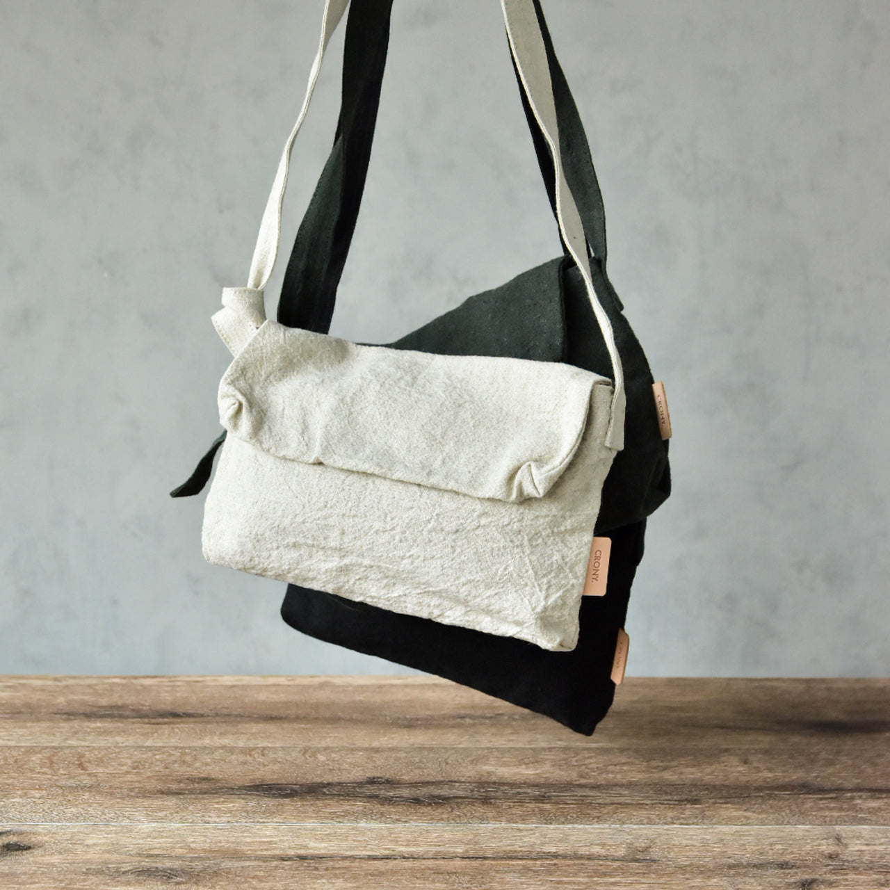 【HYBRID LINEN】FLAP SHOULDER S / フラップショルダー S