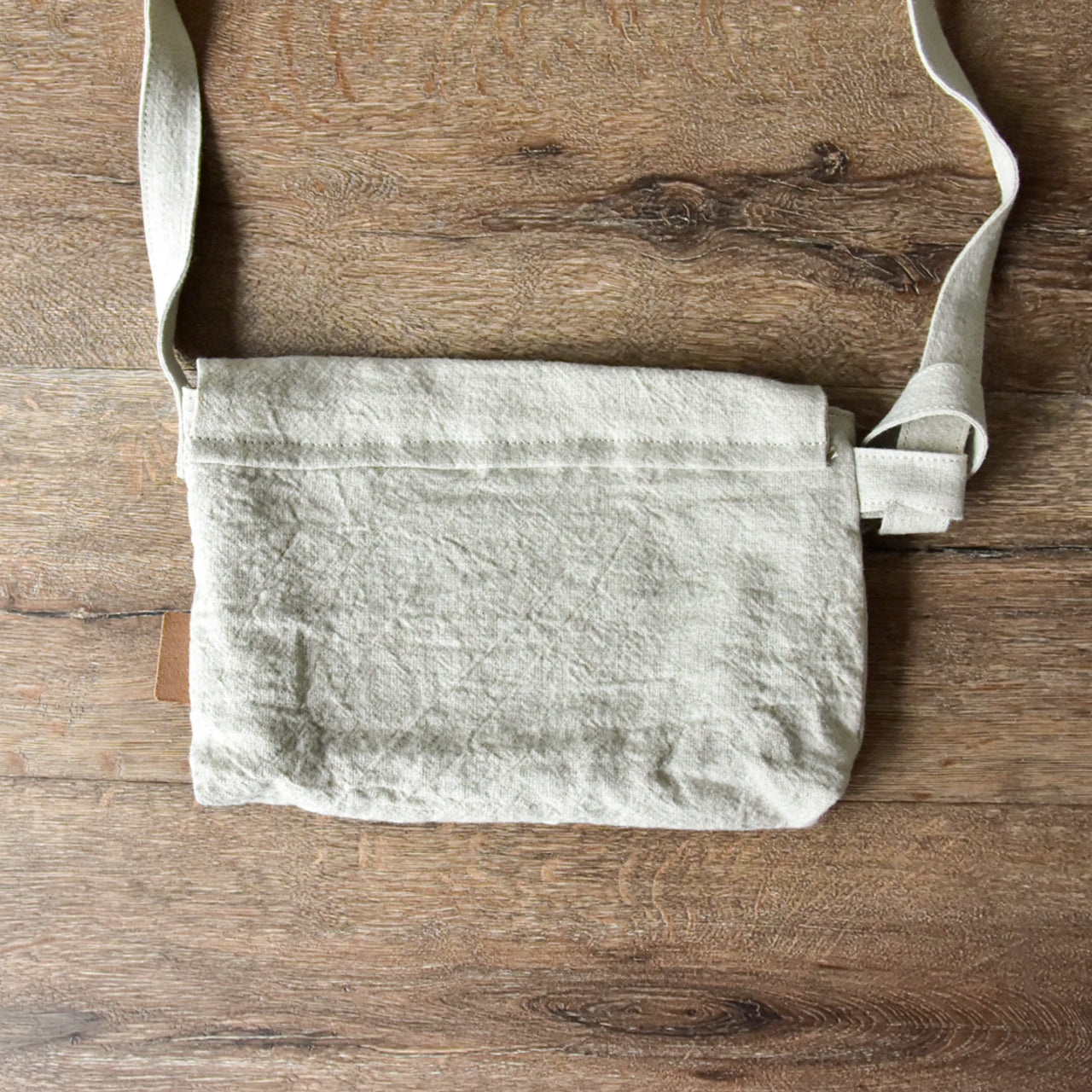 【HYBRID LINEN】FLAP SHOULDER S / フラップショルダー S