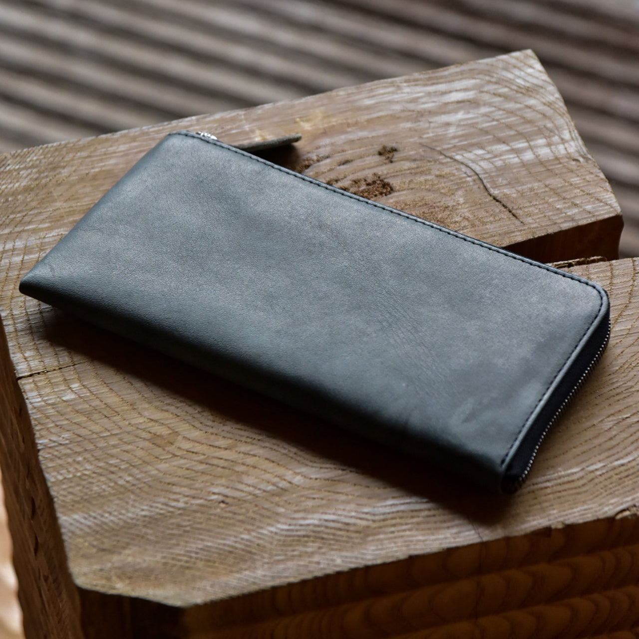 【SESSHU】HALF ZIP WALLET LARGE / ハーフジップウォレットラージ
