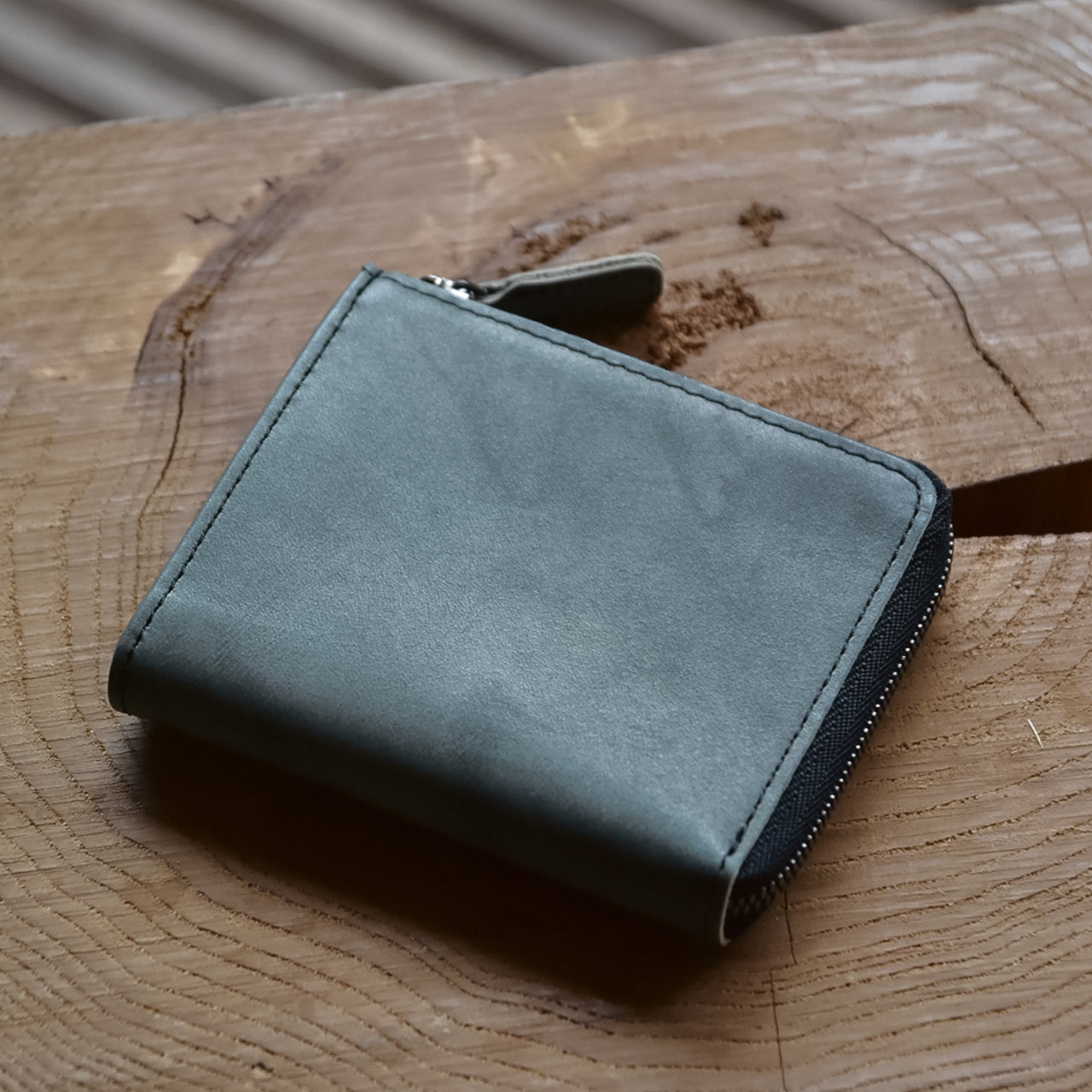 【SESSHU】HALF ZIP WALLET SMALL / ハーフジップウォレットスモール