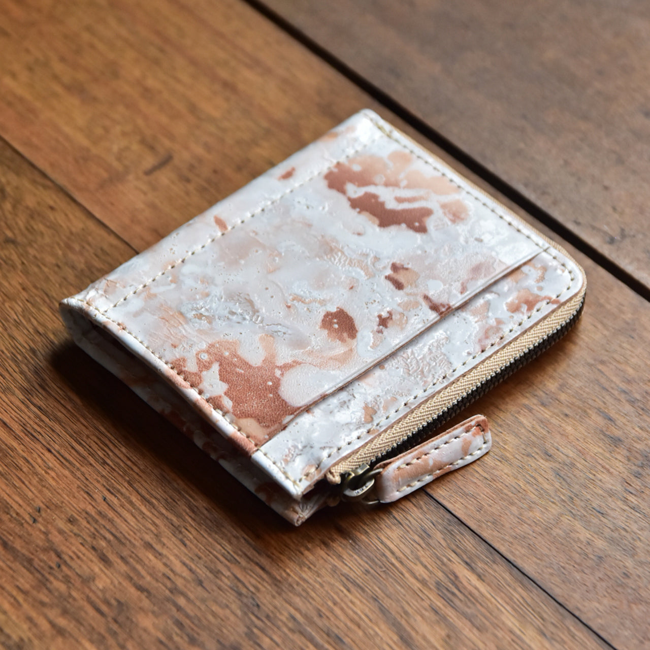 【TONOKO】HALF ZIP WALLET / ハーフジップウォレット