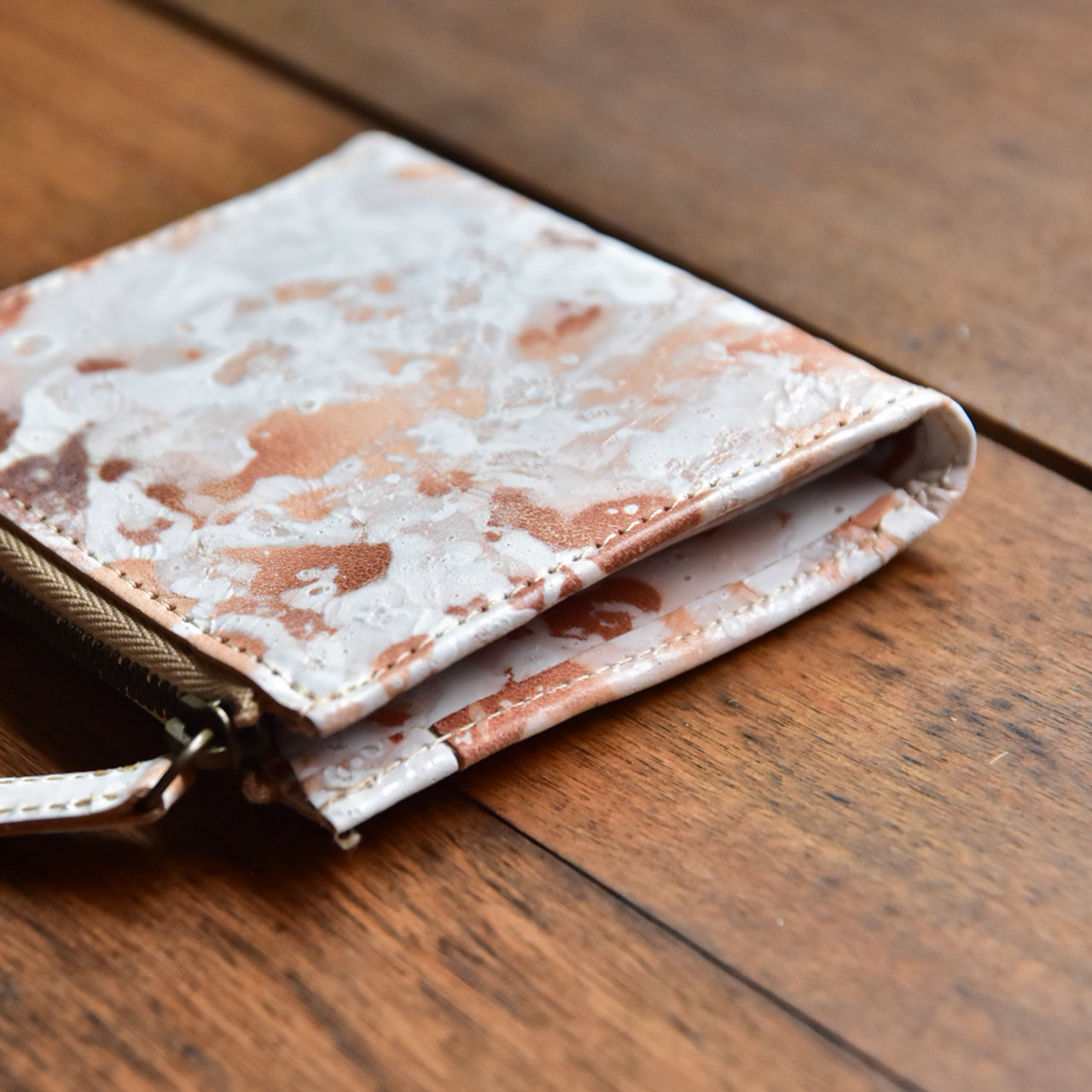 【TONOKO】HALF ZIP WALLET / ハーフジップウォレット