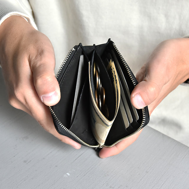 【TATUM】HALF ZIP WALLET / ハーフジップウォレット