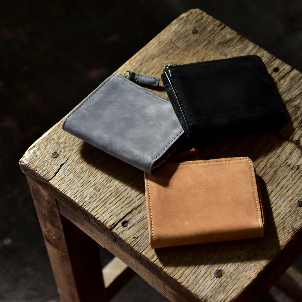 【TATUM】HALF ZIP WALLET / ハーフジップウォレット