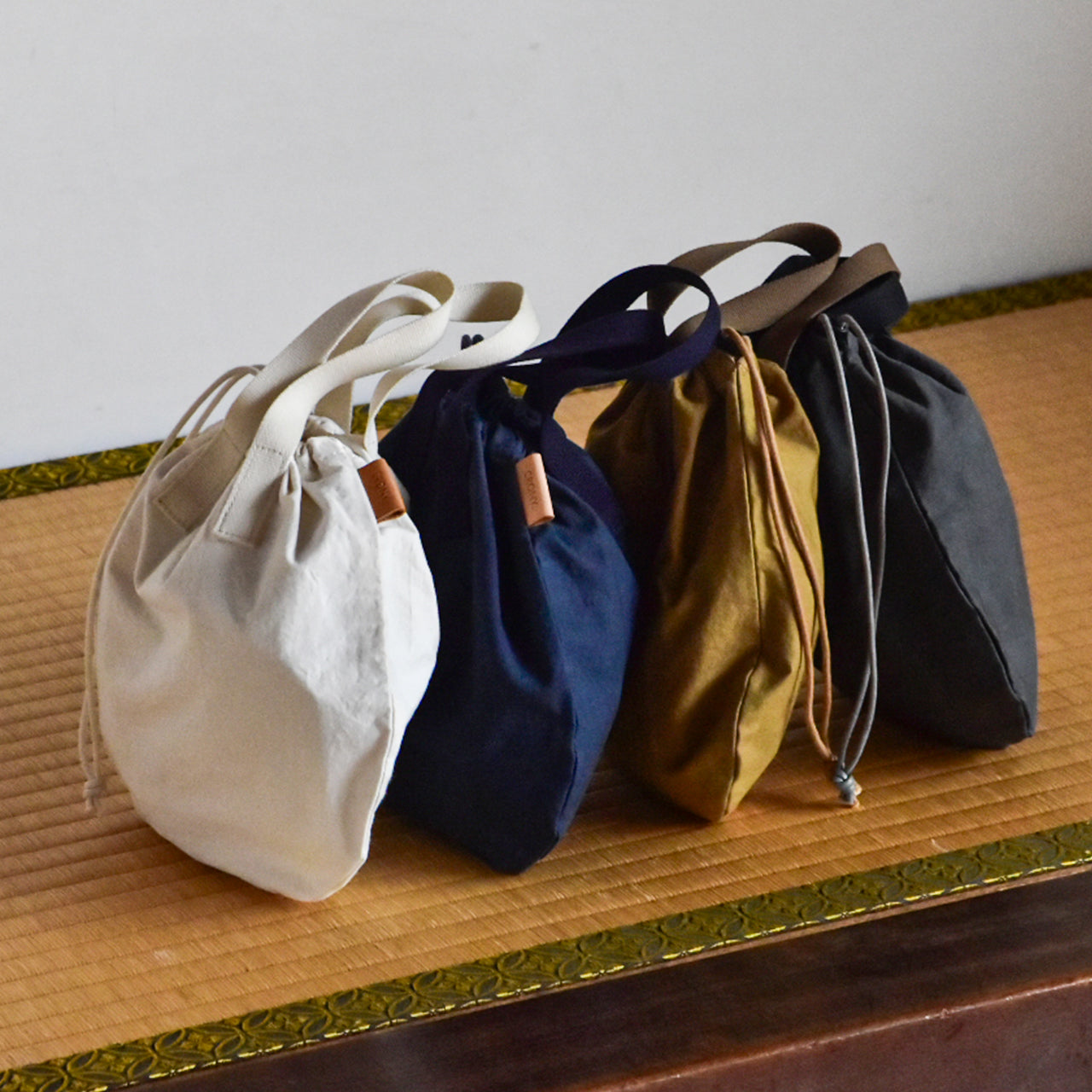 【ZAZA CLOTH】KINCHAKU TOTE S / 巾着トートS