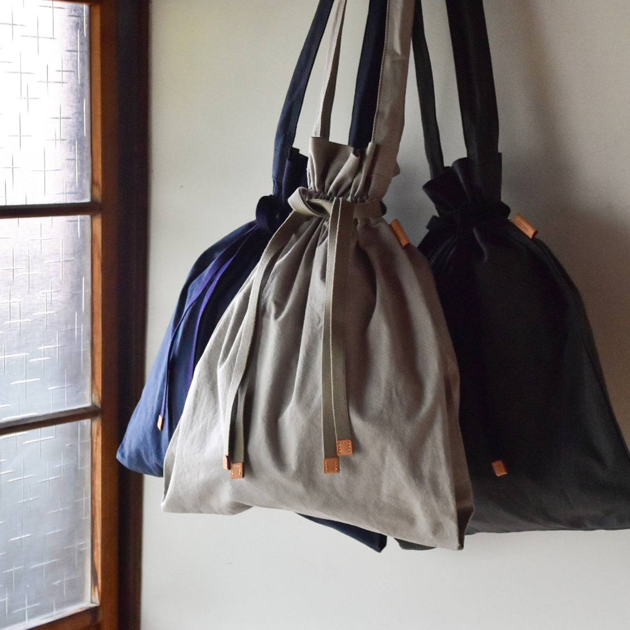 【ZAZA CLOTH】 KINCHAKU SHOULDER / 巾着ショルダー