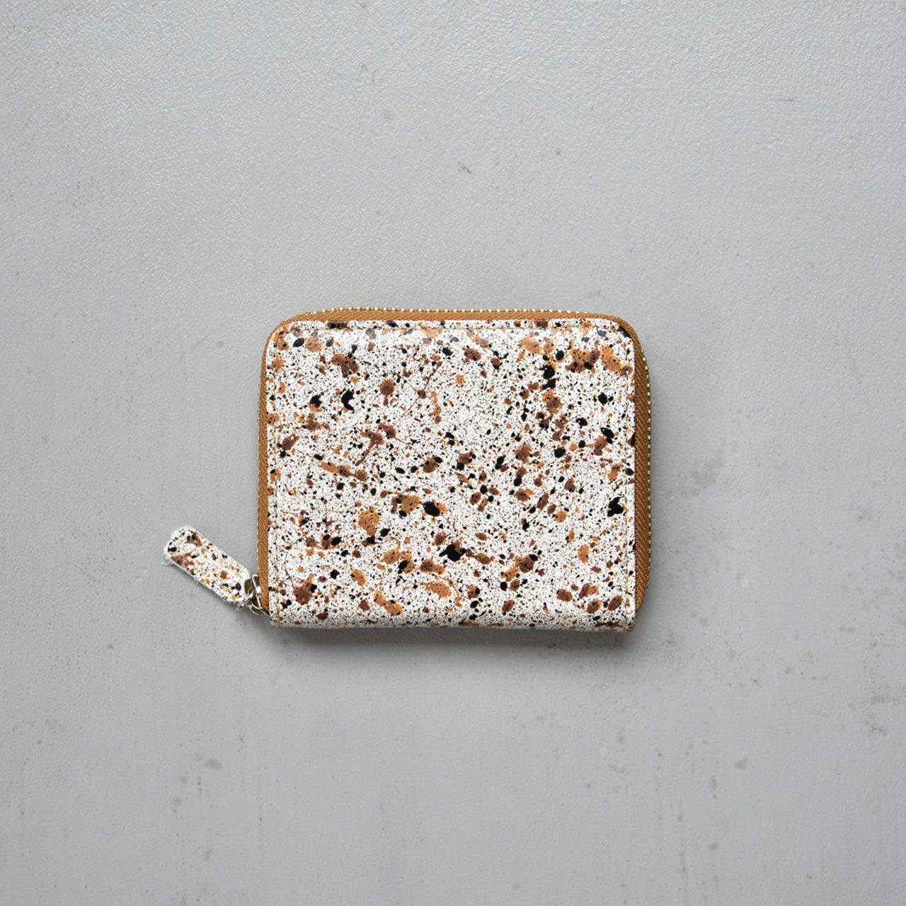 【MIKAGE】MINI ROUND ZIP WALLET / ミニラウンドジップウォレット