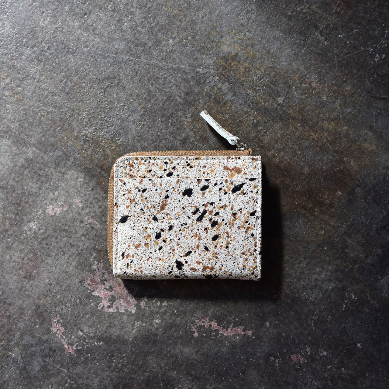 【MIKAGE】HALF ZIP WALLET SMALL / ハーフジップウォレット スモール