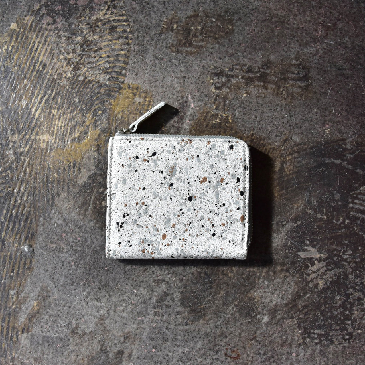 【MIKAGE】HALF ZIP WALLET SMALL / ハーフジップウォレット スモール