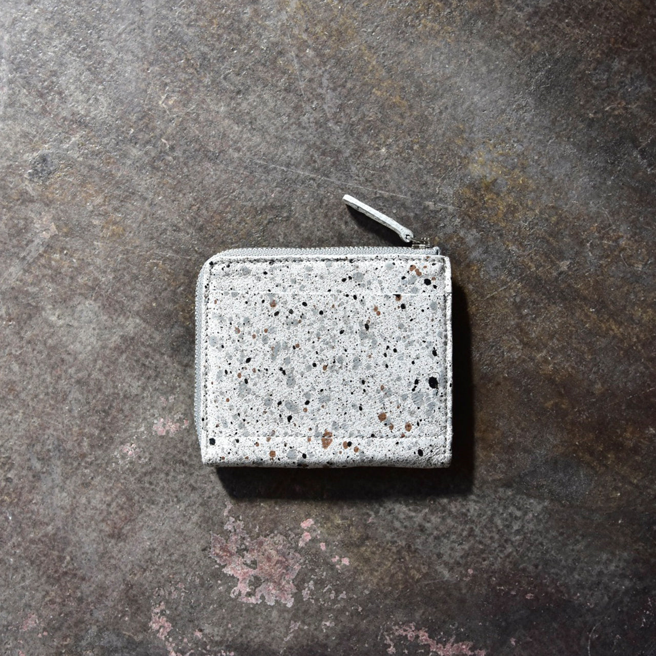 【MIKAGE】HALF ZIP WALLET SMALL / ハーフジップウォレット スモール