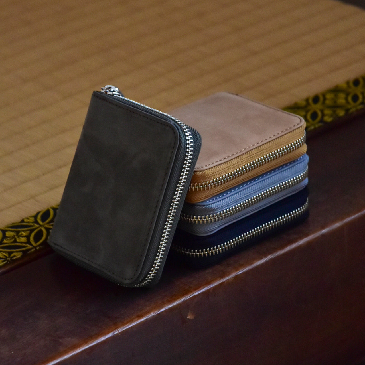 【TATUM】MINI ROUND ZIP WALLET / ミニラウンドジップウォレット