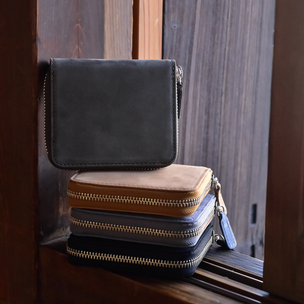 【TATUM】MINI ROUND ZIP WALLET / ミニラウンドジップウォレット