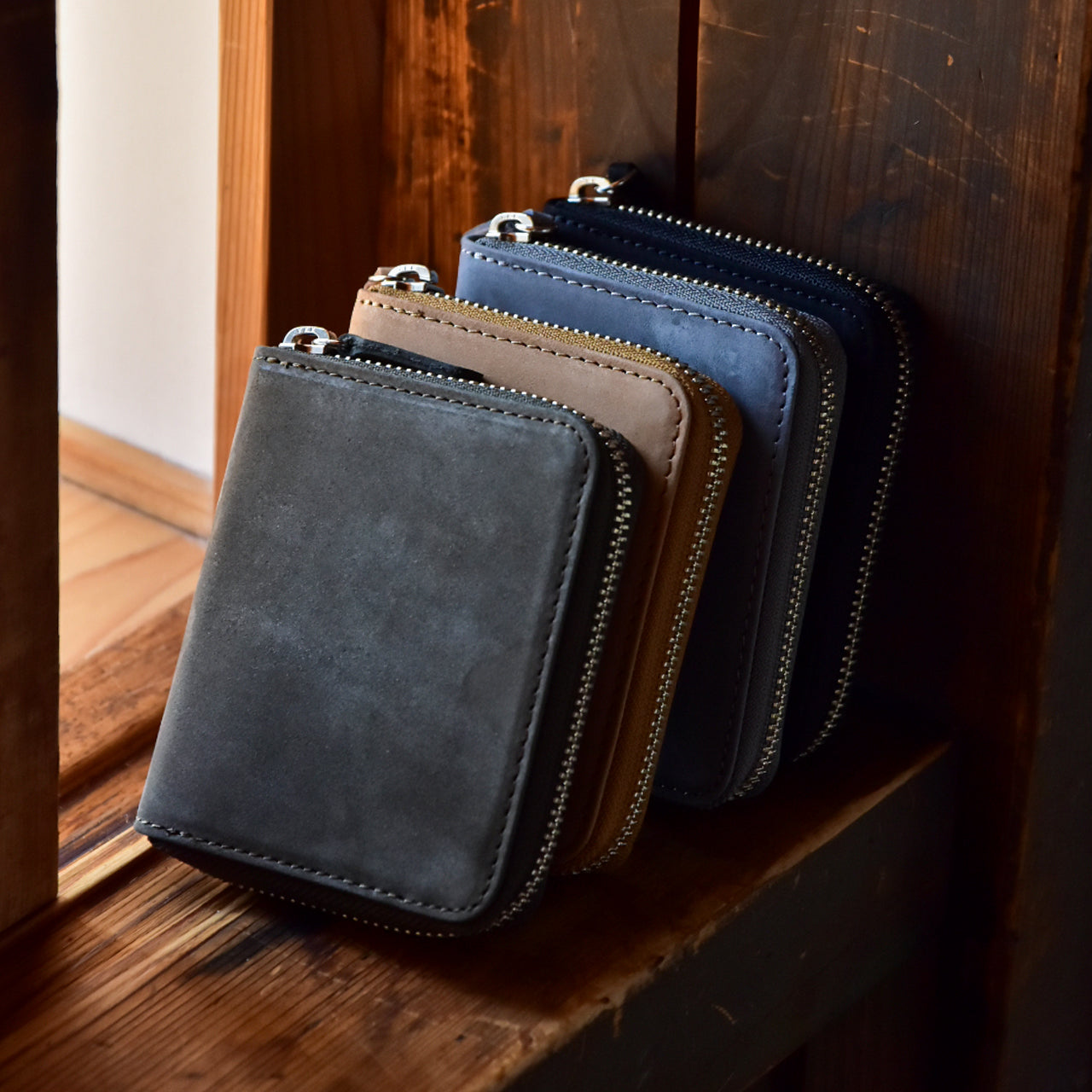 【TATUM】MINI ROUND ZIP WALLET / ミニラウンドジップウォレット