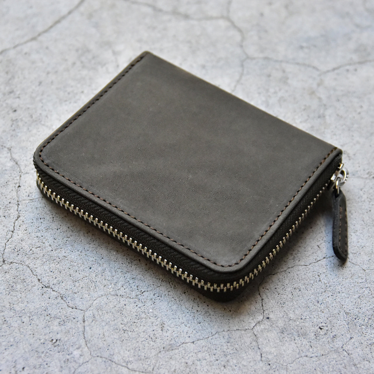 【TATUM】MINI ROUND ZIP WALLET / ミニラウンドジップウォレット