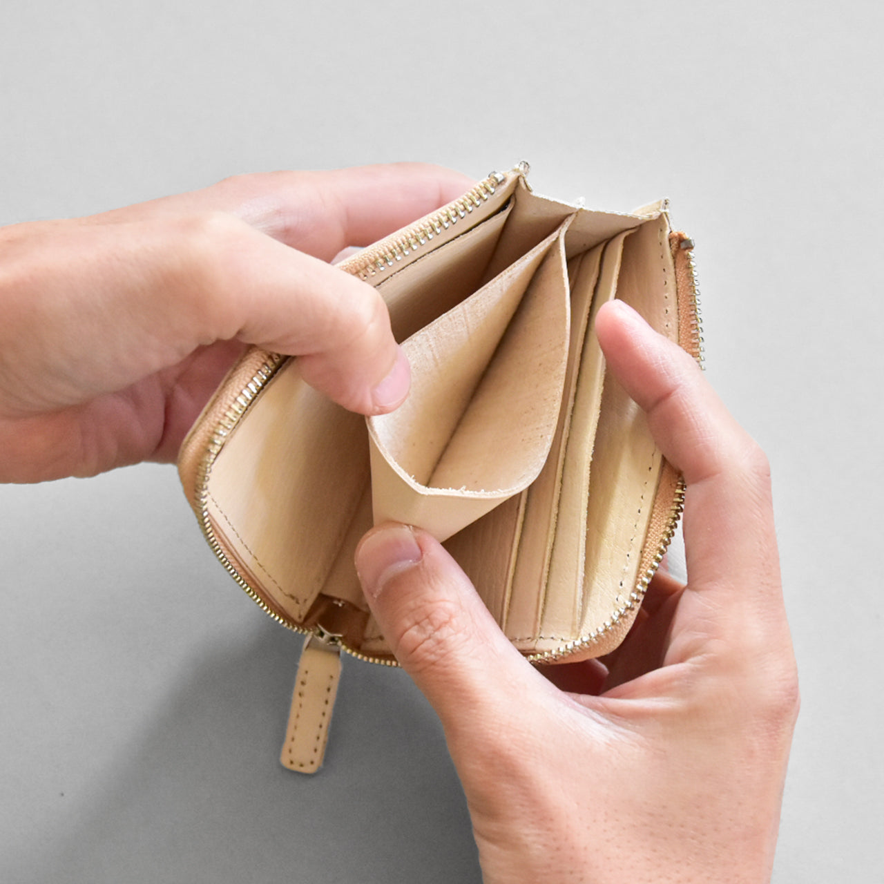 【TOKYO NUME】HALF ZIP WALLET / ハーフジップウォレット