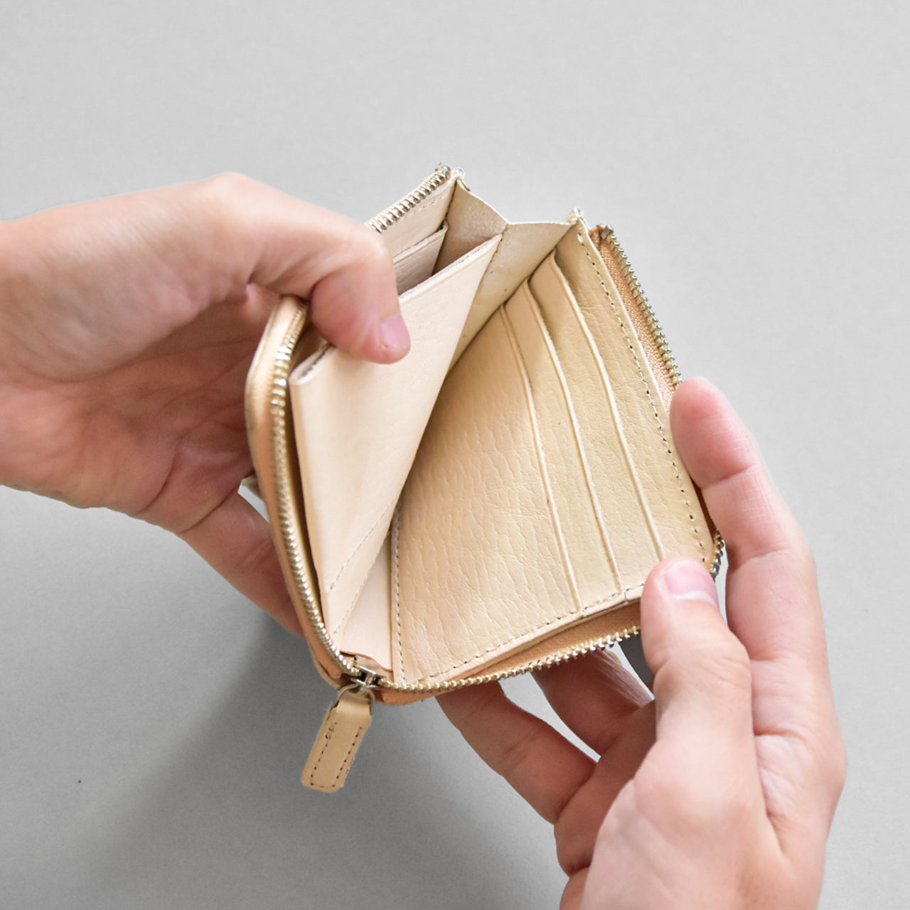 【TOKYO NUME】HALF ZIP WALLET / ハーフジップウォレット