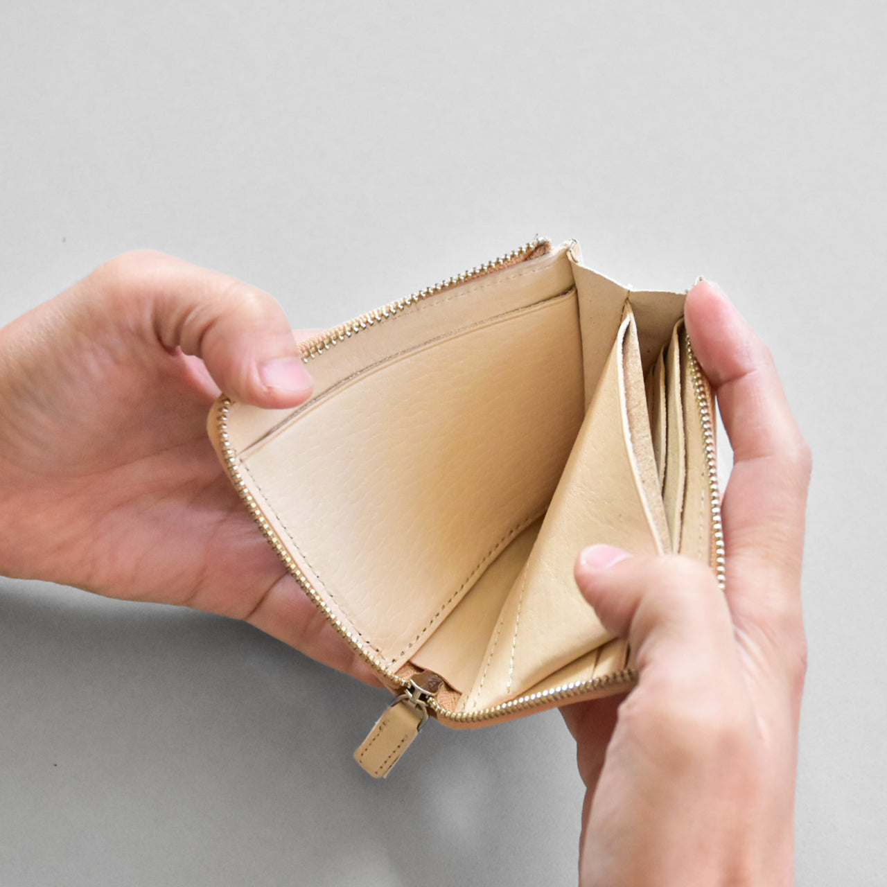 【TOKYO NUME】HALF ZIP WALLET / ハーフジップウォレット