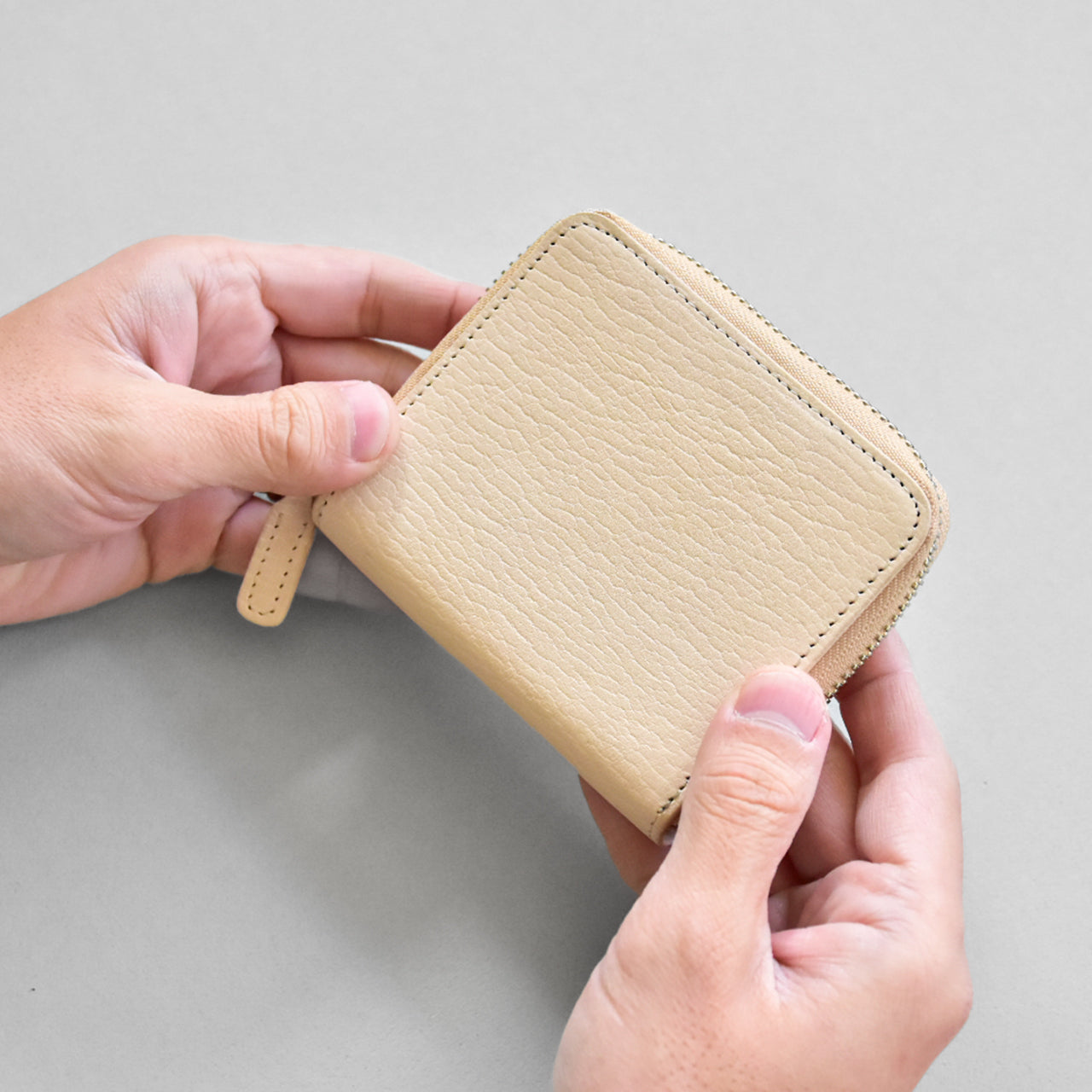 【TOKYO NUME】MINI ROUND ZIP WALLET / ミニラウンドジップウォレット