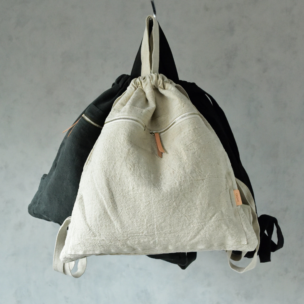【HYBRID LINEN 】NAP ZAC / ナップサック