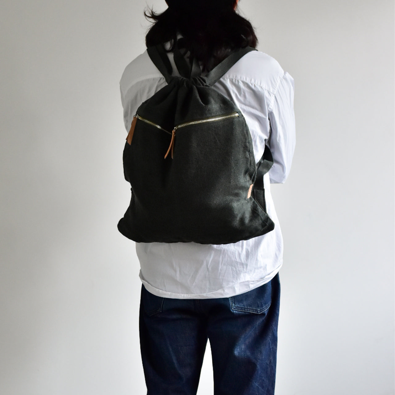 【HYBRID LINEN 】NAP ZAC / ナップサック