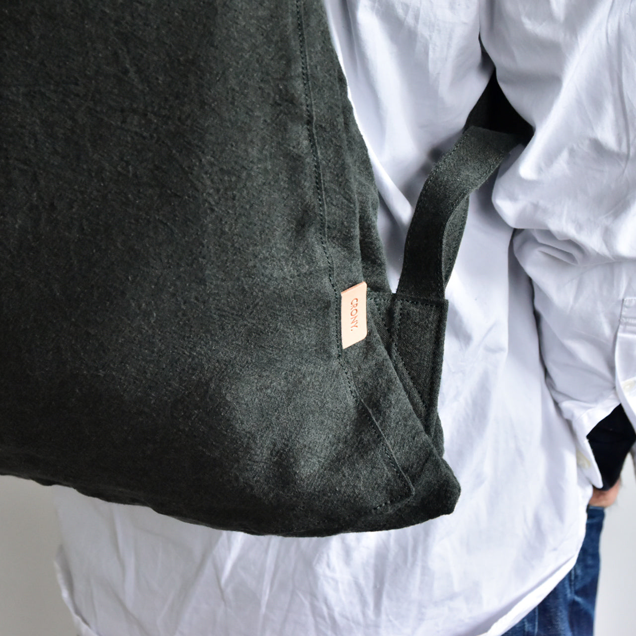 【HYBRID LINEN 】NAP ZAC / ナップサック