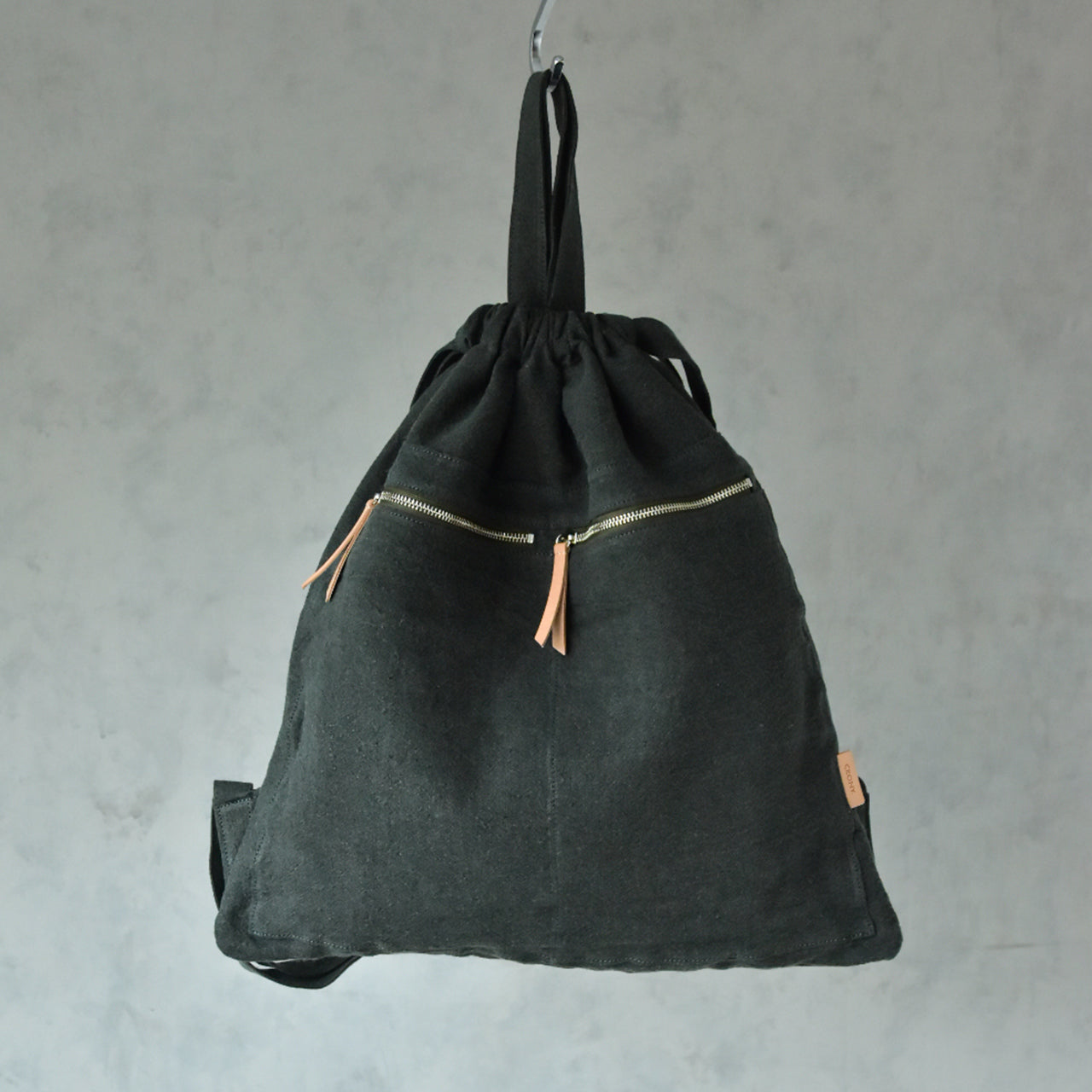 【HYBRID LINEN 】NAP ZAC / ナップサック