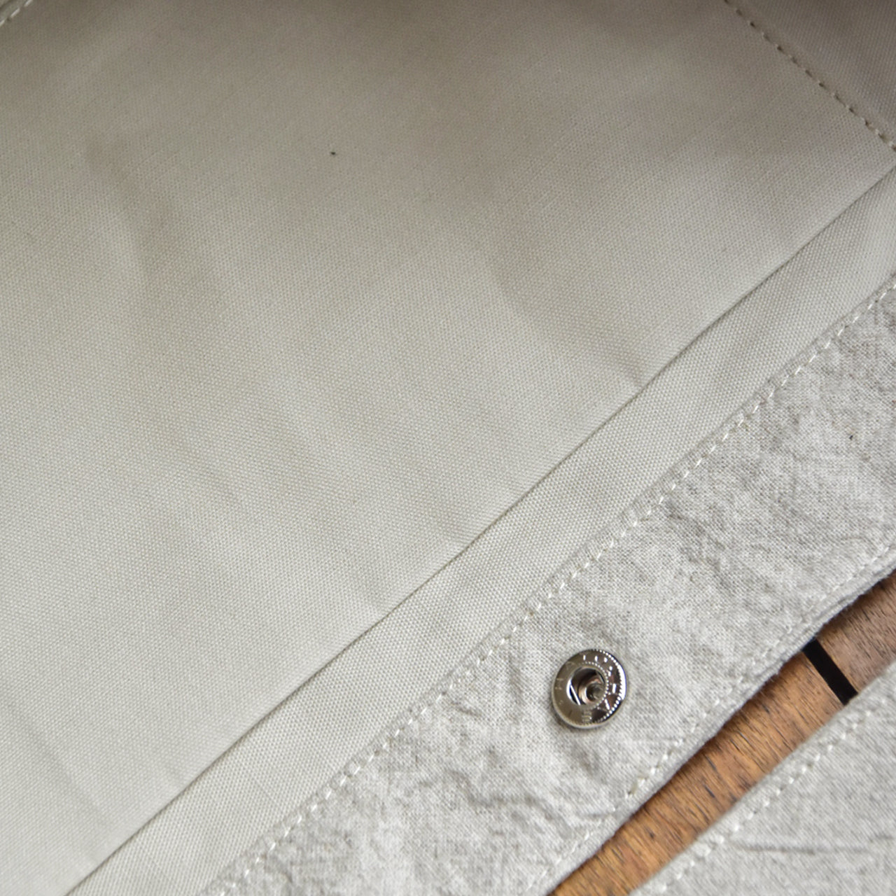 【HYBRID LINEN】Newspaper Bag L / ニュースペーパーバッグ L