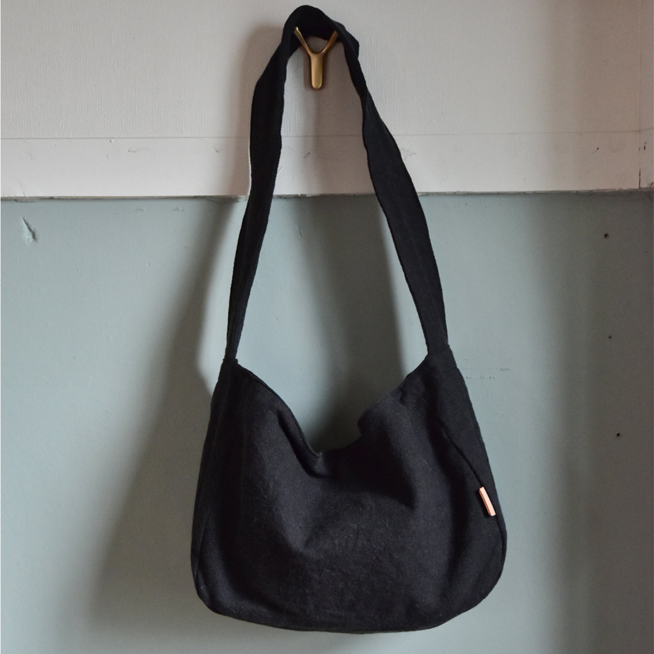 【HYBRID LINEN】Newspaper Bag M / ニュースペーパーバッグ M