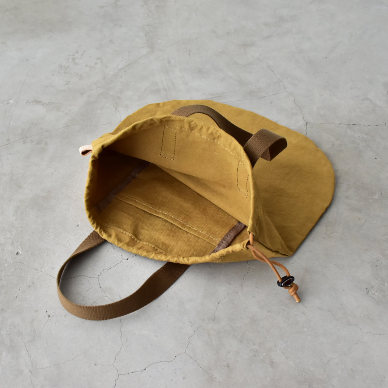 【ZAZA CLOTH】KINCHAKU TOTE S / 巾着トートS