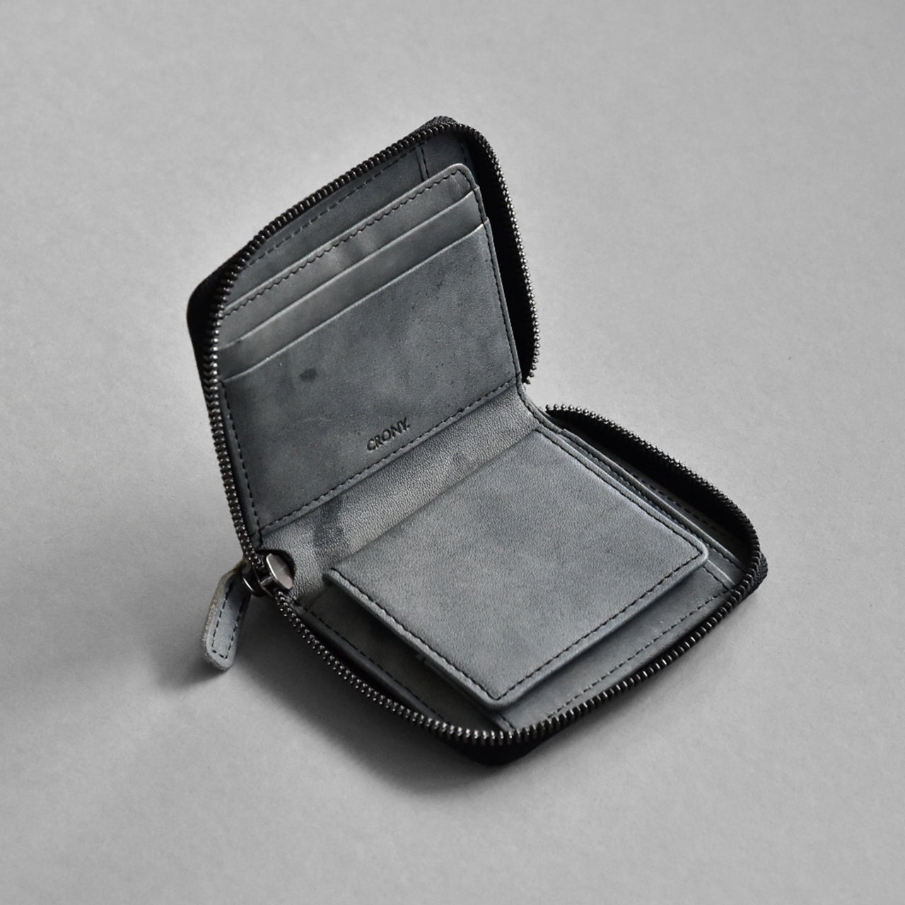【SESSHU】MINI ROUND ZIP WALLET / ミニラウンドジップウォレット