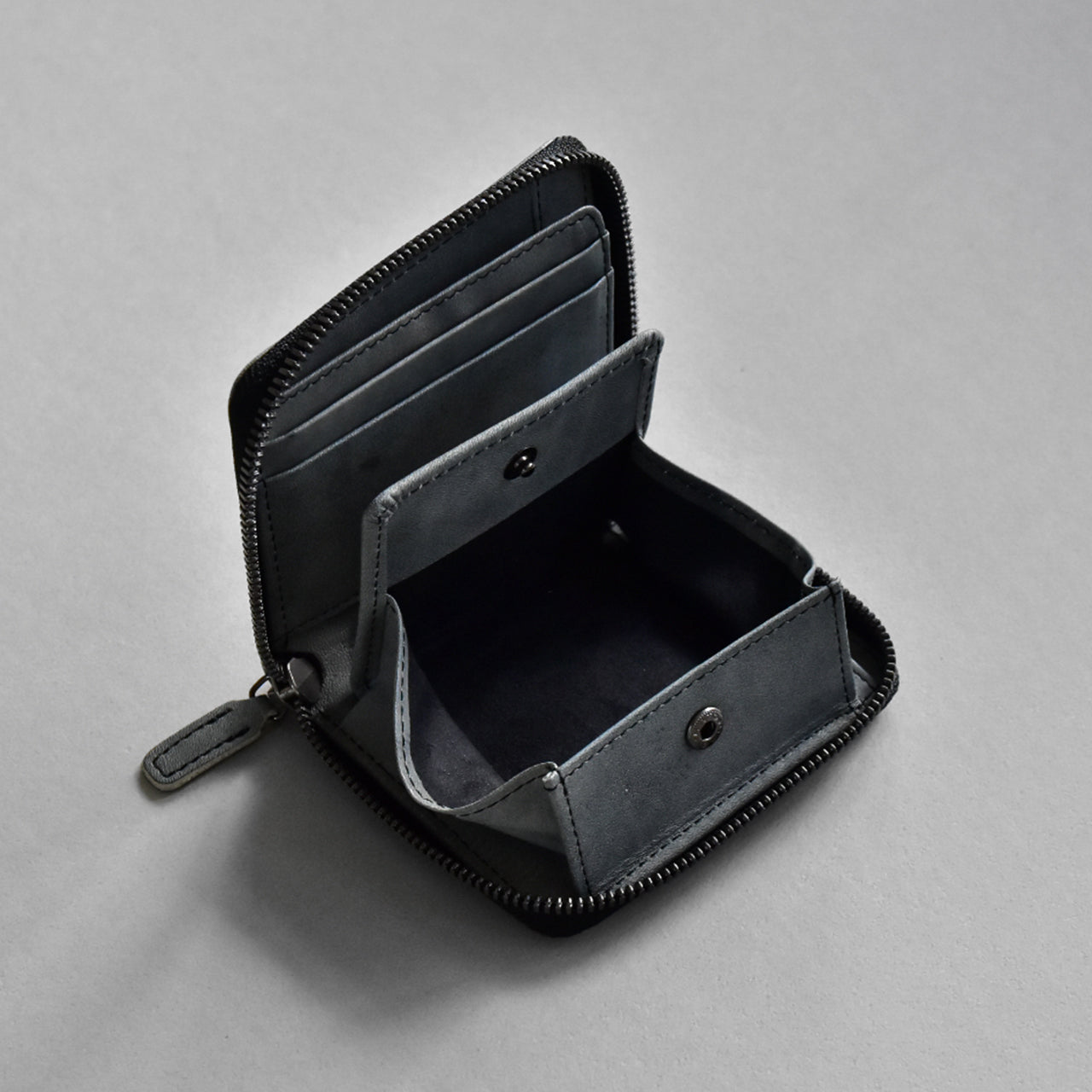 【SESSHU】MINI ROUND ZIP WALLET / ミニラウンドジップウォレット