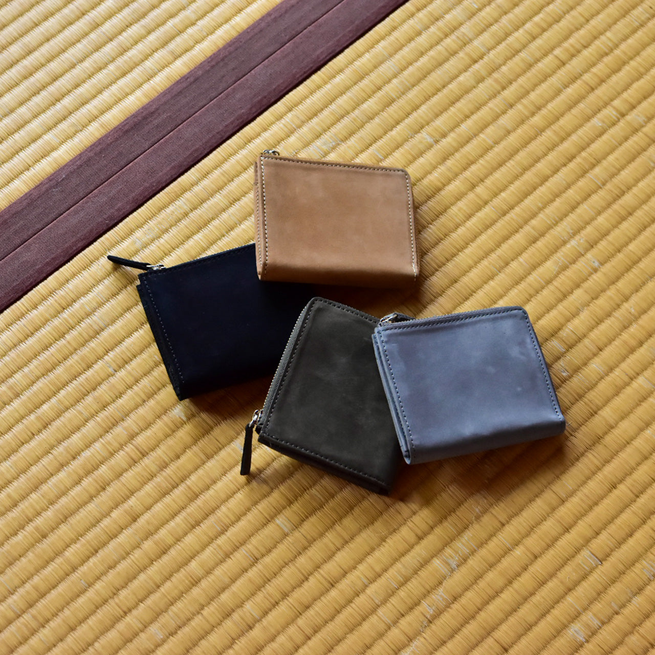 【TATUM】HALF ZIP WALLET / ハーフジップウォレット