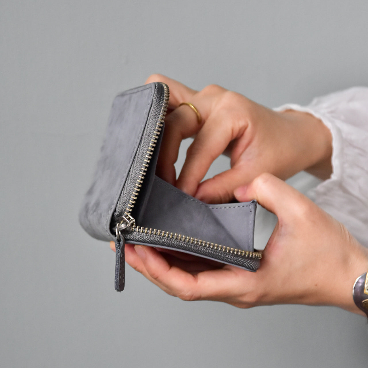 【TATUM】MINI ROUND ZIP WALLET / ミニラウンドジップウォレット