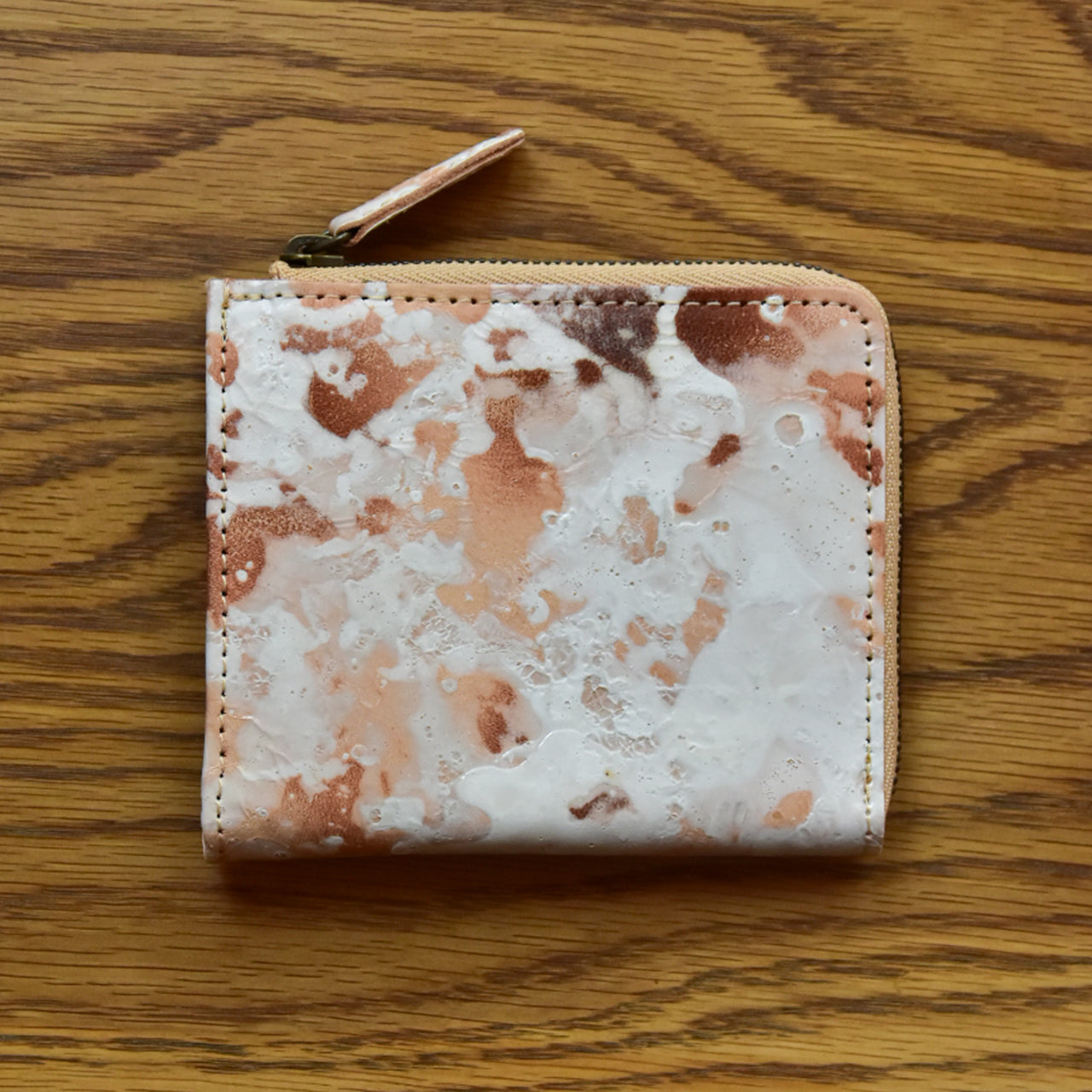 【TONOKO】HALF ZIP WALLET / ハーフジップウォレット