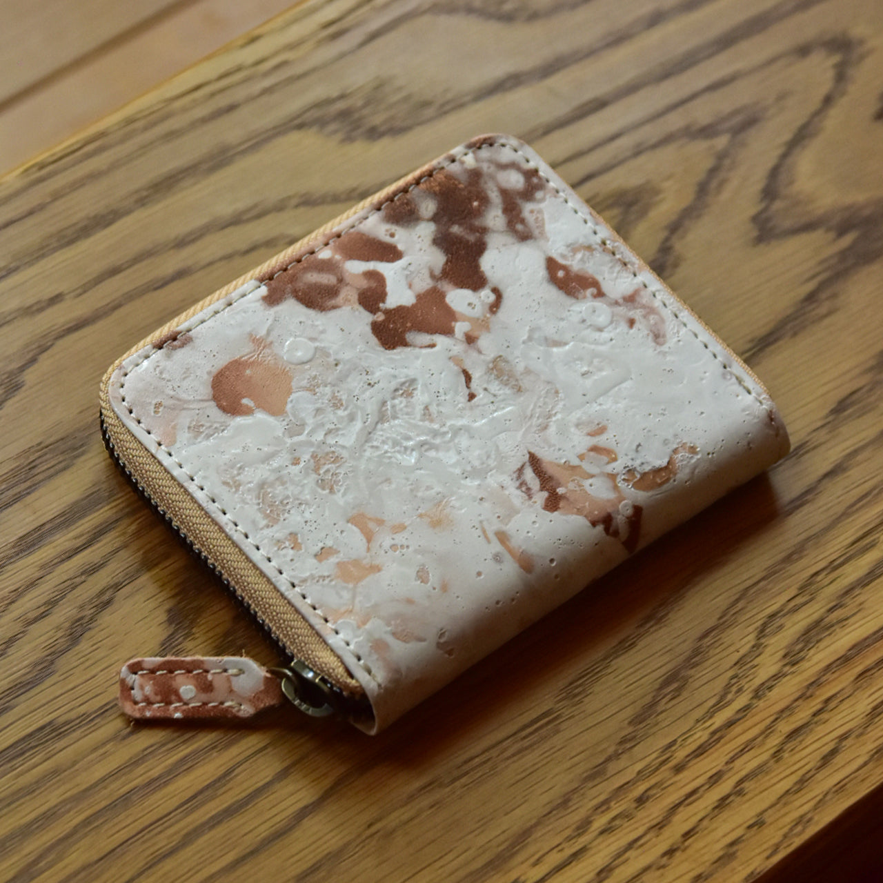【TONOKO】MINI ROUND ZIP WALLET / ミニラウンドジップウォレット