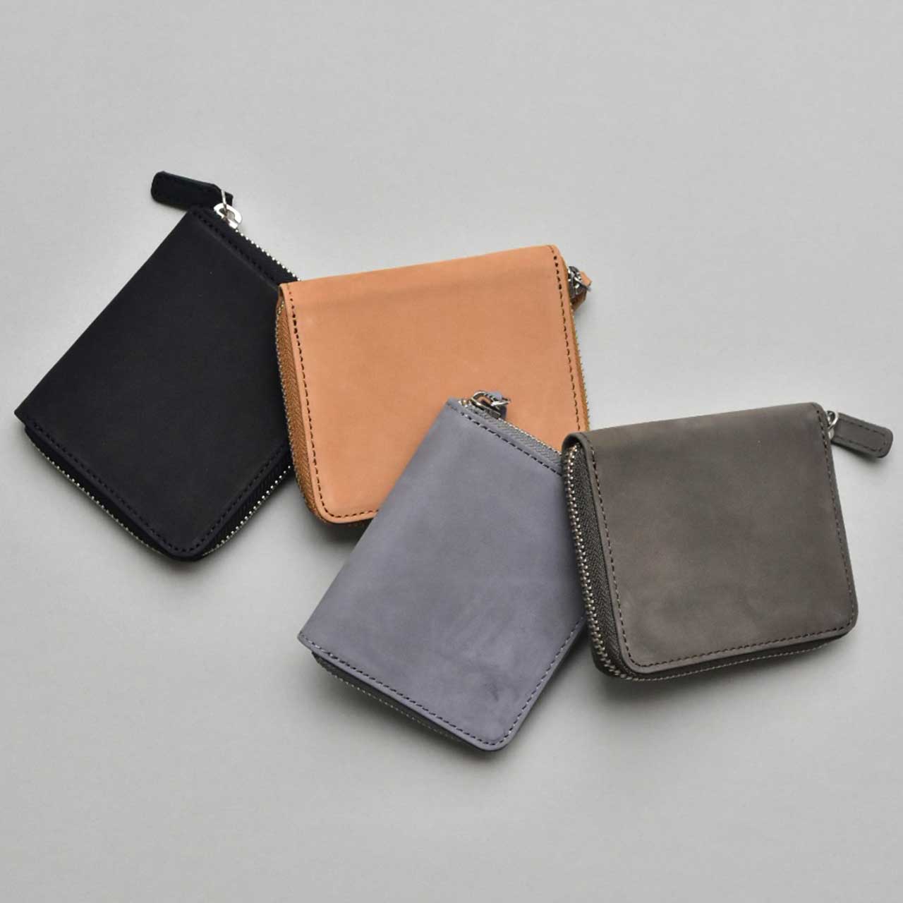 【TATUM】MINI ROUND ZIP WALLET / ミニラウンドジップウォレット