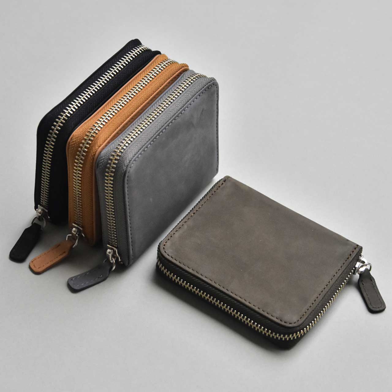 【TATUM】MINI ROUND ZIP WALLET / ミニラウンドジップウォレット